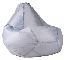 Кресло-мешок Серое Оксфорд 2XL