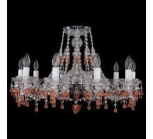 Подвесная люстра Bohemia Ivele Crystal 1410 1410/10/240/Ni/7010