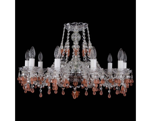 Подвесная люстра Bohemia Ivele Crystal 1410 1410/10/240/Ni/7010