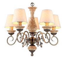 Подвесная люстра Arte Lamp Ivory A9070LM-5AB