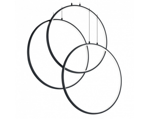 Подвесной светильник Ideal Lux Frame FRAME SP CERCHIO NERO