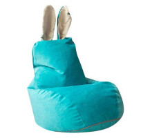Кресло-мешок Зайчик Бирюзовый