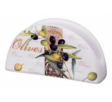 Салфетница (13.5x4x7 см) Оливки 358-1022