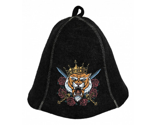 Шапка для бани универсальная Тигр Лорд