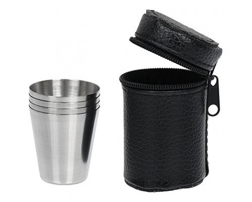 Набор из 4 стопок туристических (0.03 л) BoyScout 61114