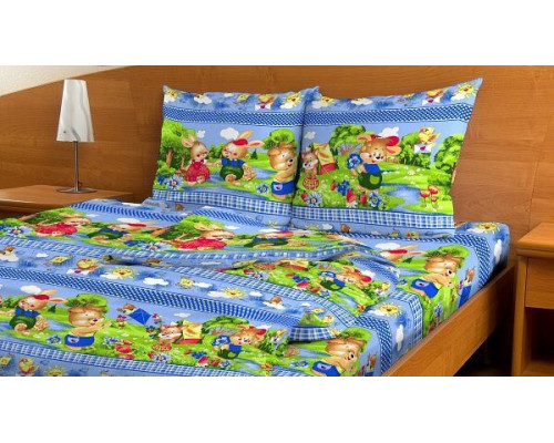 Постельное белье полутораспальное Веселый поход