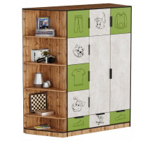 Шкаф комбинированный Простоквашино Лофт