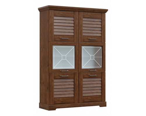Шкаф-витрина Кантри