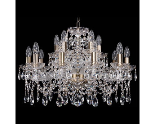 Подвесная люстра Bohemia Ivele Crystal 1413 1413/10+5/220/Pa