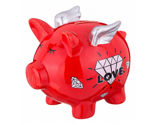 Копилка (15х11х13 см) Свинка 574-338