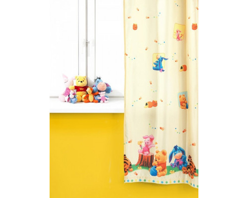 Портьера (200x265 см) 1шт. Малыш Винни