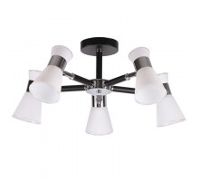 Люстра на штанге Imex MD.6559 MD.6559-5-S CH+BK