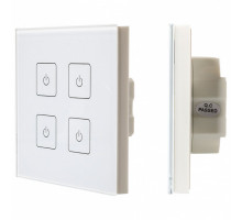Панель-диммера сенсорная встраиваемая Arlight SR-2400 SR-2400TL-IN White (DALI, DIM)