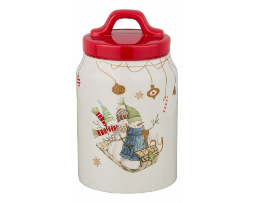 Банка для пищевых продуктов (700 мл) Зимняя Забава 358-1642