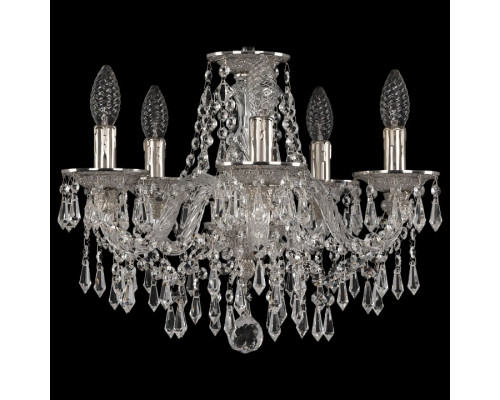 Подвесная люстра Bohemia Ivele Crystal 1603 16103/5/141 Ni