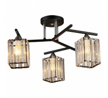 Люстра на штанге Imex MD.3278 MD.3278-3-S BK+CH