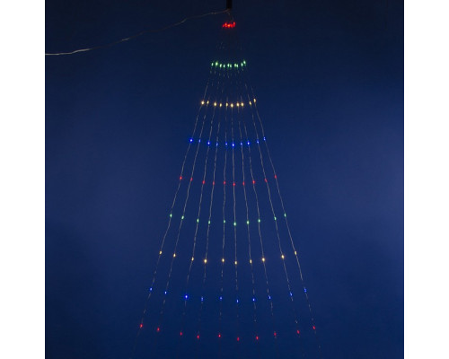 Гирлянда Супернить Uniel ULD-E0120 ULD-E0120-120/STA MULTI IP44