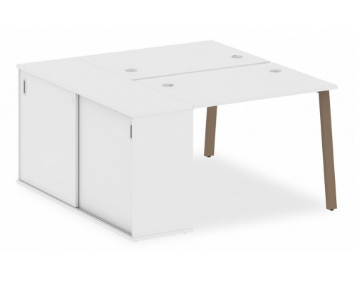 Стол письменный Metal System БА.РС-СШК-1.1