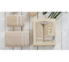 Набор из 2 полотенец для ванной PETEK