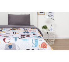 Покрывало полутораспальное Алфавит