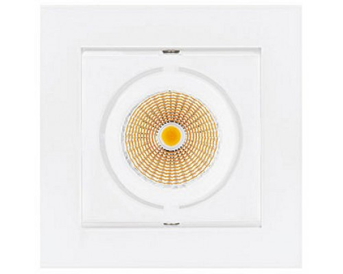Встраиваемый светильник Arlight Cl-kardan CL-KARDAN-S102x102-9W Warm (WH, 38 deg)