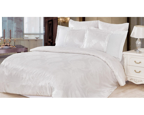 Постельное белье семейное Satin jacquard