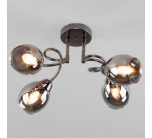 Потолочная люстра Eurosvet Roselyn 30171/4 черный жемчуг