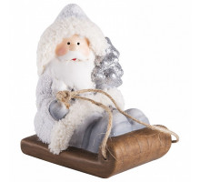 Дед Мороз световой [13х9.5х14 см] Дед Мороз на санях 505-001