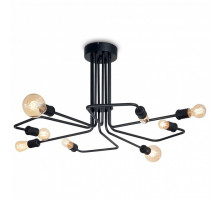 Потолочная люстра Ideal Lux Triumph TRIUMPH PL8 NERO