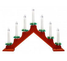 Композиция световая [28х37 см] Новогодняя горка 501-082