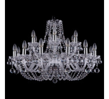 Подвесная люстра Bohemia Ivele Crystal 1406 1406/12+6/300/Ni/Balls