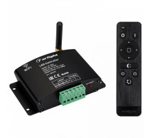 Контроллер-регулятор цвета RGB с пультом ДУ Arlight VT-S20 VT-S20-3x4A WiFi (12-24V, ПДУ Стик 12кн, RF)