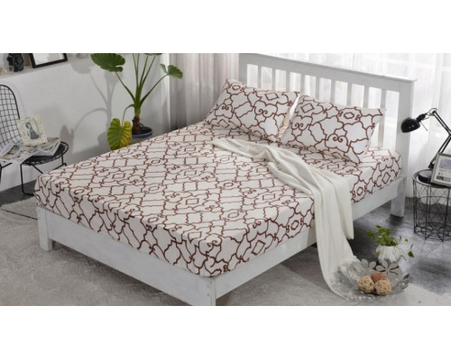 Простынь на резинке (160x200 см) PCT-R-301