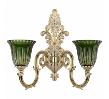 Бра Bohemia Ivele Crystal 7203 7203B15/2/210 GW P2 U Clear-Green/H-1K