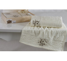 Набор из 2 полотенец для ванной VIOLA