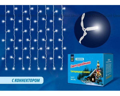 Занавес световой Uniel ULD-C2030-240 ULD-C2030-240/TWK WHITE IP67