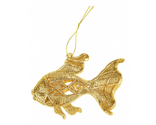 Елочная игрушка (11x7 см) Рыбка 858-161