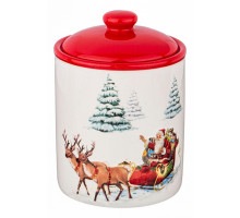 Банка для пищевых продуктов (850 мл) Новогодняя Сказка 230-322