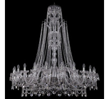 Подвесная люстра Bohemia Ivele Crystal 1411 1411/24/530/XL-163/Ni