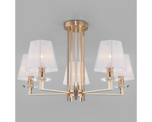 Люстра на штанге Eurosvet Alegria 60114/5 золото