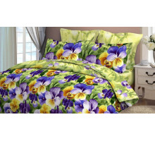 Постельное белье семейное Анютки-1