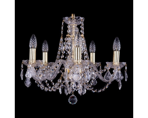 Подвесная люстра Bohemia Ivele Crystal 1406 1406/5/160/G/Balls