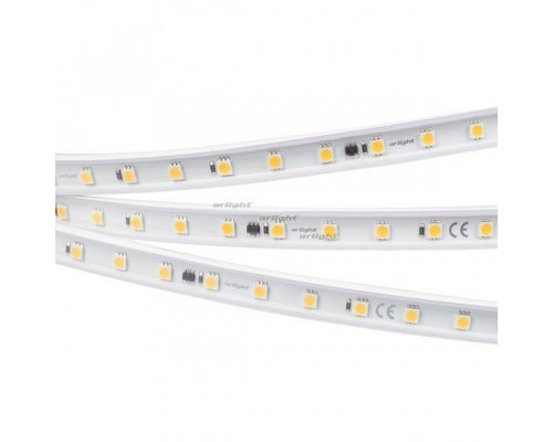 Лента светодиодная Arlight ARL-10000PV-5060-54-230V Warm3000 (15mm, 8W, IP65) 029402