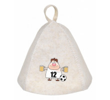 Шапка для бани универсальная Игрок 12