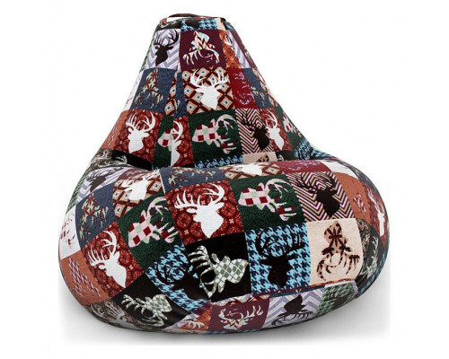 Кресло-мешок С Оленями Дарк 3XL