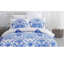 Постельное белье евростандарт Blue