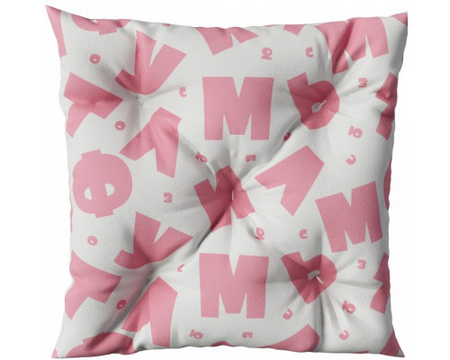 Подушка декоративная Буквы