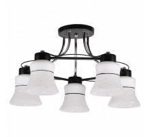 Потолочная люстра Imex 51423 MD.51423-5-S BK+CH