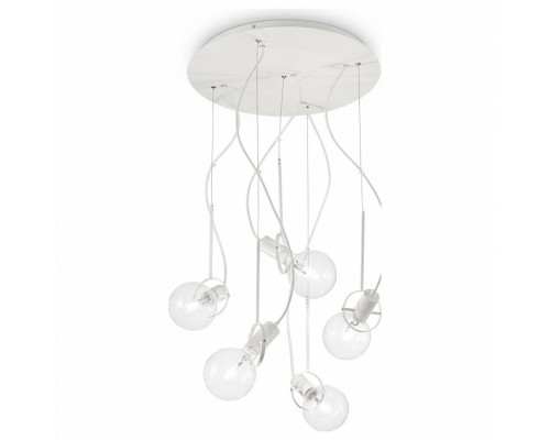 Подвесной светильник Ideal Lux Radio RADIO SP5 BIANCO