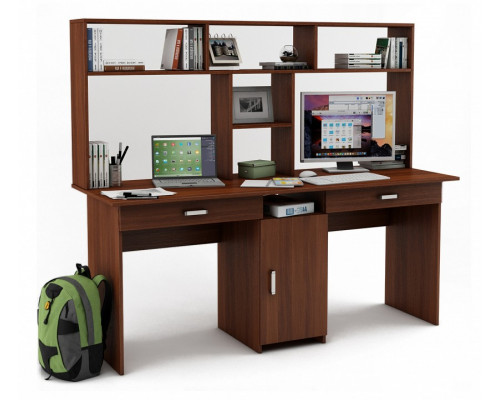 Стол компьютерный Лайт-10Я СН